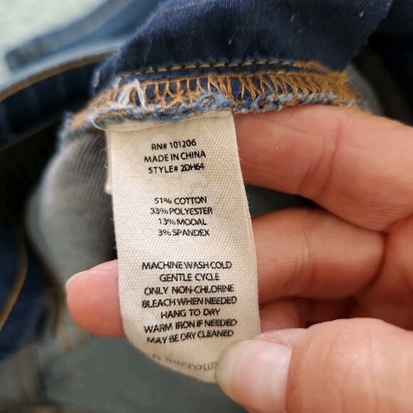 Soft Surroundings Jeans Medium Blue The Ultimate Denim Relaxed Straight - Picture 12 of 12